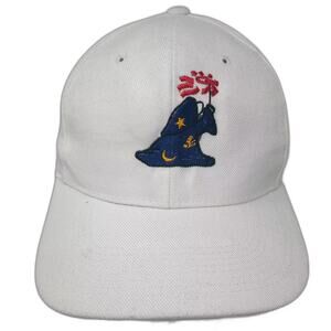 Cap Boy Snapback Hat White Blue Professional Sales Wizards One Size Embroidered